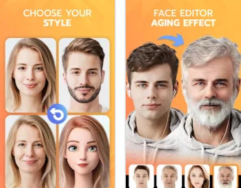 FaceLab Face Aging Gender Swap
