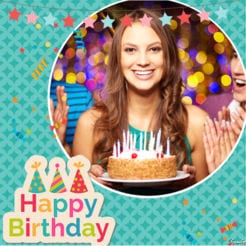 Birthday Photo Frames & Picture Frames Effects