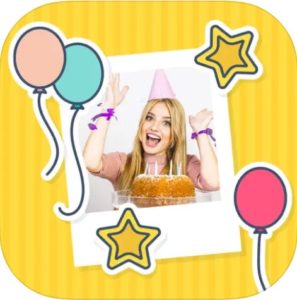 Happy Birthday - Greeting card logo