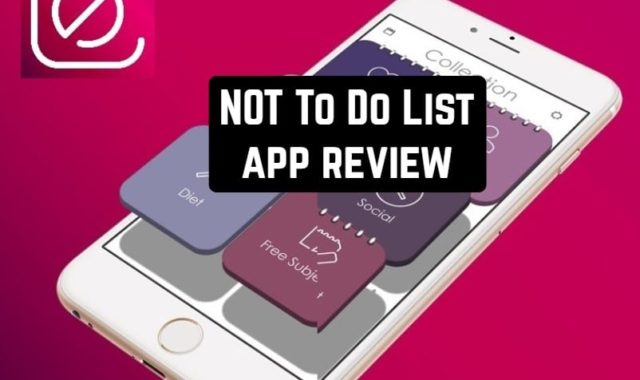 NOT To Do List app review