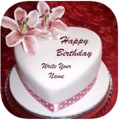 Name On Birthday Cake