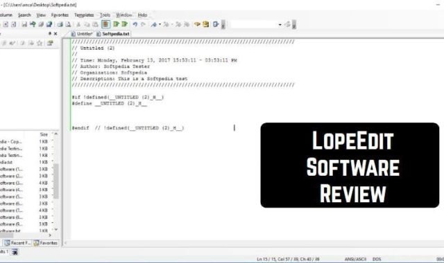 LopeEdit Software Review