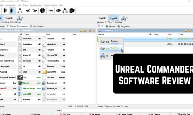 Unreal Commander Software Review