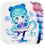 draw anime chibi tutorials