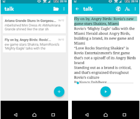 Talk FREE - Text to Voice - Read aloud 5