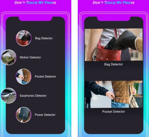 Don't touch phone - Anti theft4