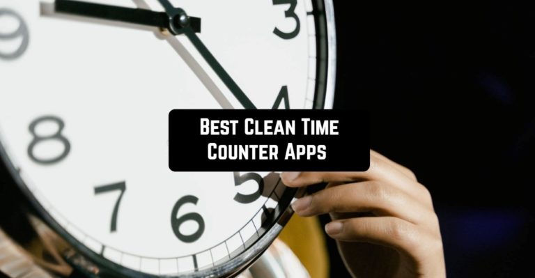 best clean time counter apps