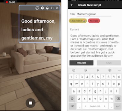 Elegant Teleprompter Pro1