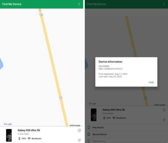 Google Find My Device8
