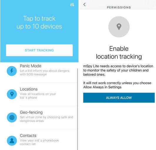 mSpy: Find my Friends Phone4