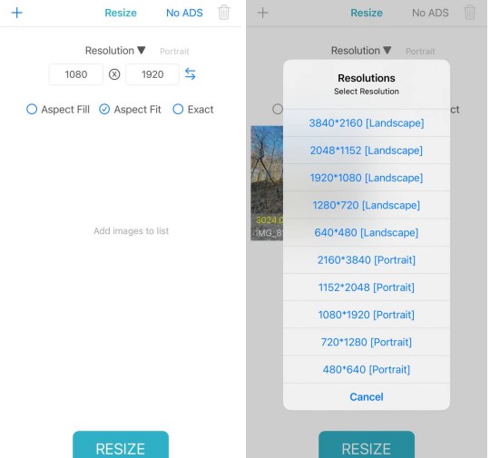 Reduce image size - Resizer3