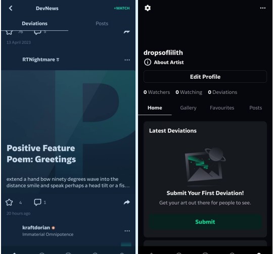 ‎DeviantArt7
