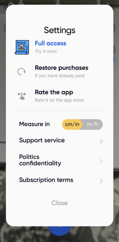 Ruler & measuring tape AR app13