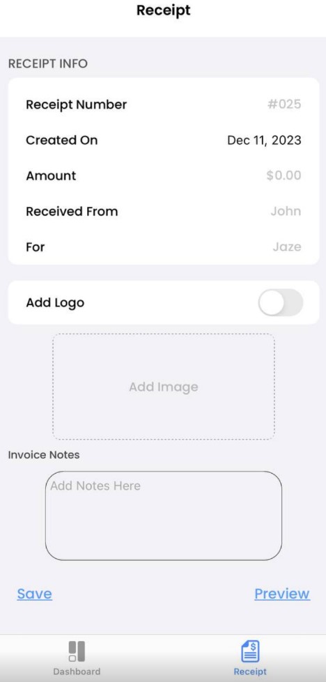 Make Receipt - Sign, Print PDF3