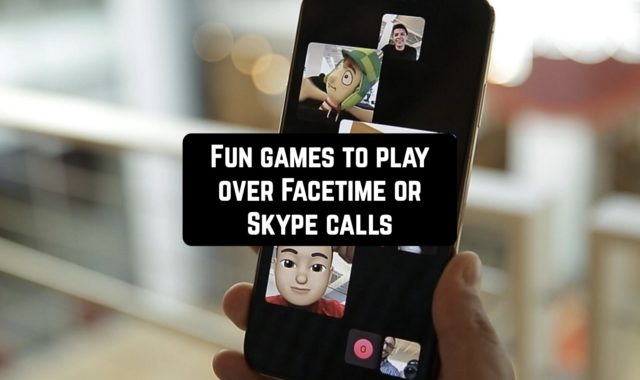 21 Fun games to play over Facetime or Skype calls