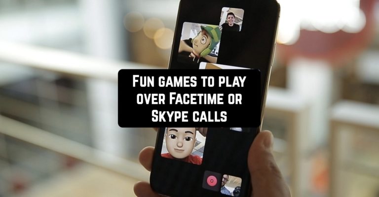 Fun games to play over Facetime or Skype calls