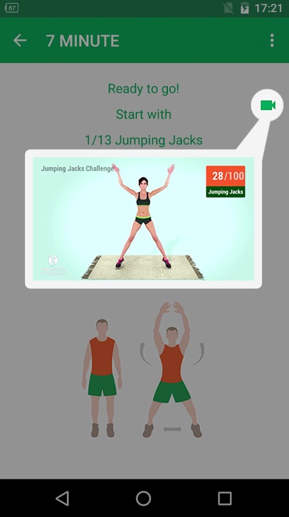 7 Minute Workout app