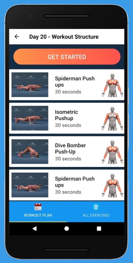 Home Workout - No Equipment app