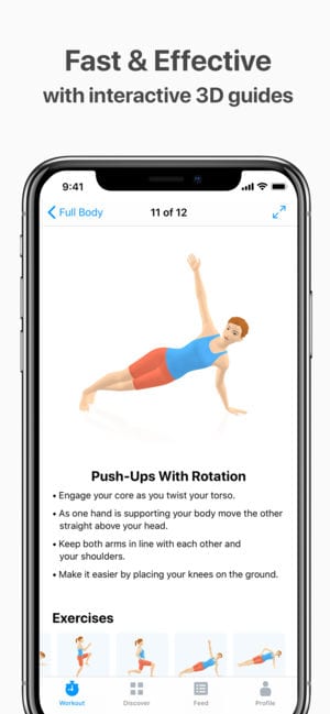 Seven - 7 Minute Workout app