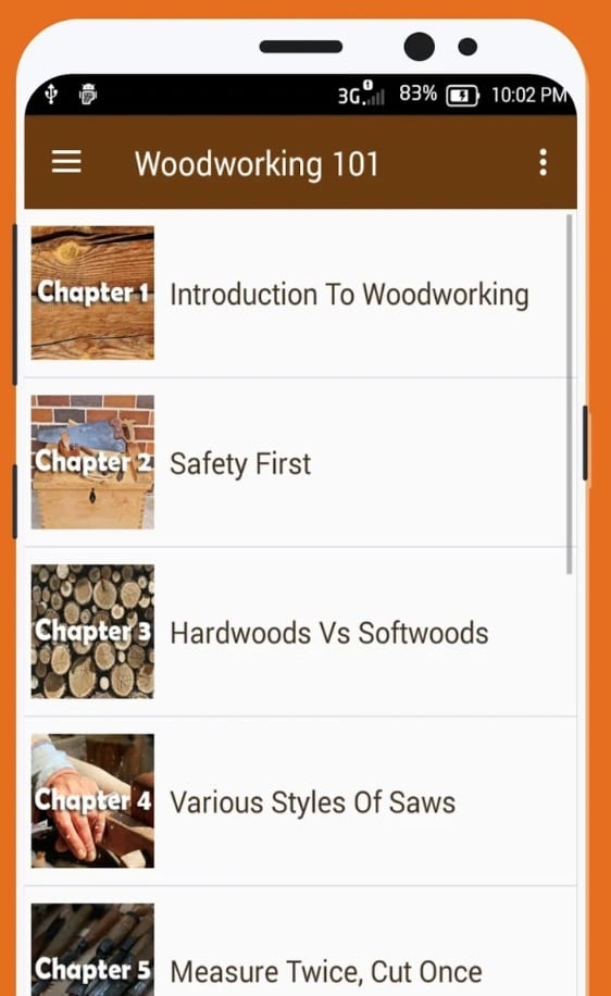 Woodworking 101 - Woodwork Lessons app