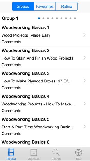 Woodworking Basics app