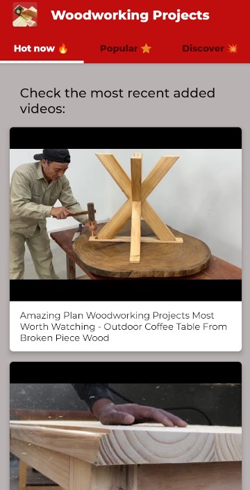 Woodworking Projects