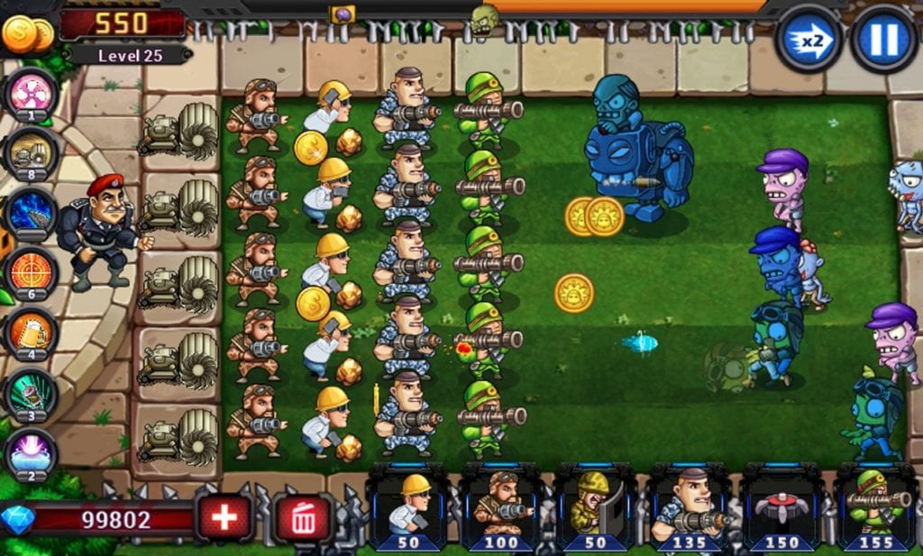 Army vs Zombies app