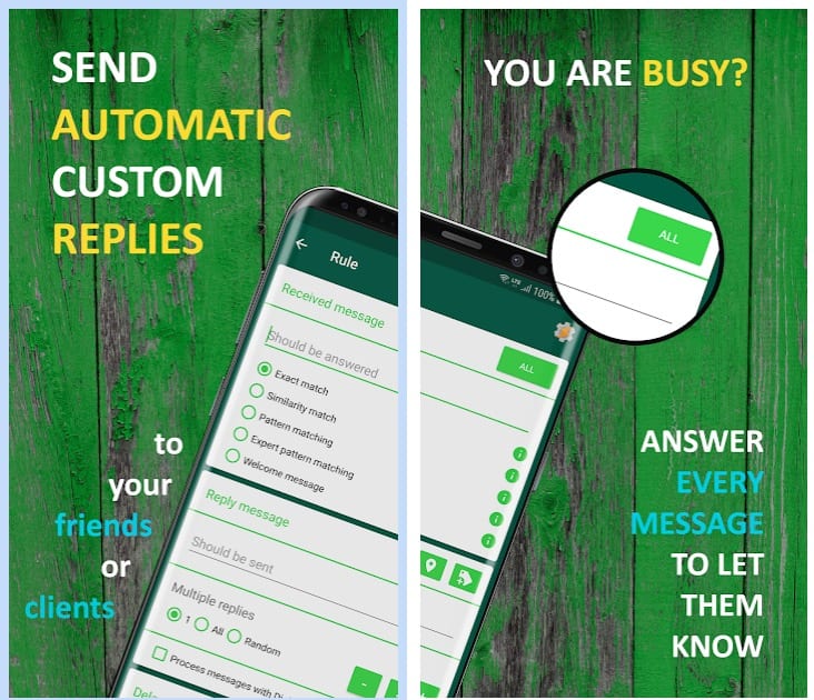 AutoResponder for WA app