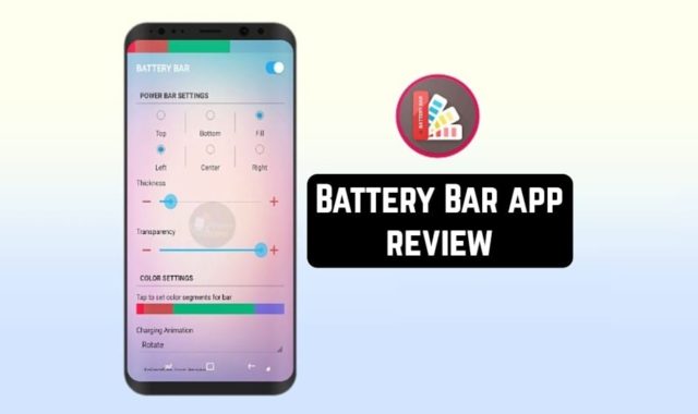 Battery Bar app review