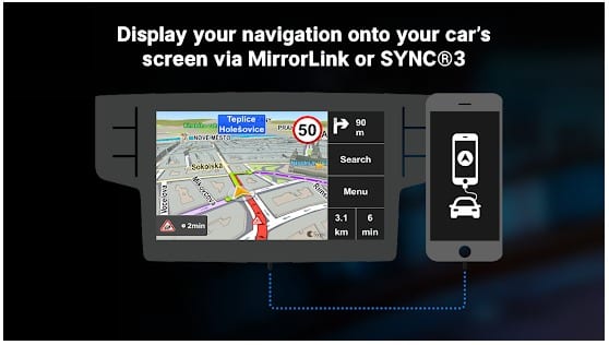 mirror link app for car iphone