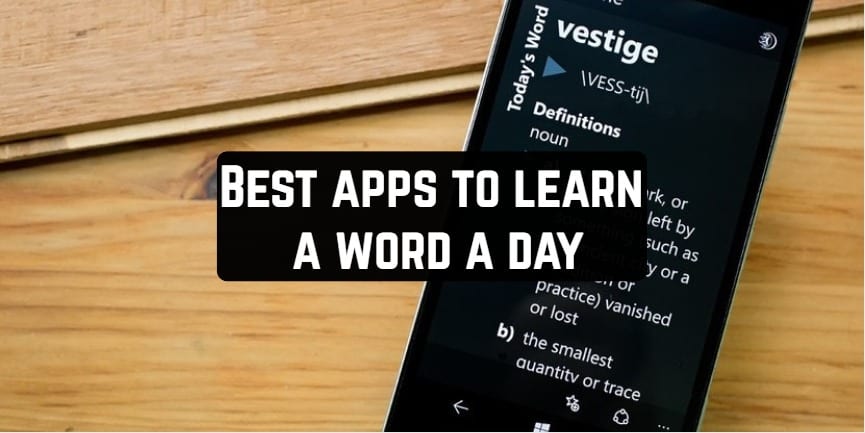 Best apps to learn a word a day
