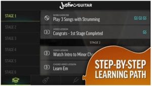 Justin Guitar Beginner Course