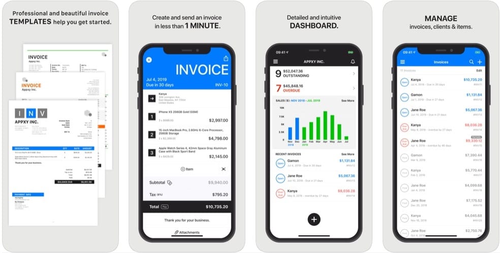 tiny invoice app