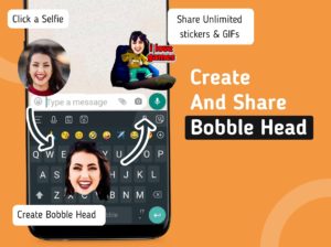 Bobble Keyboard screen 1