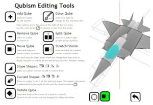 Qubism 3D modeling