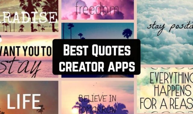 13 Best quotes creator apps for Android & iOS