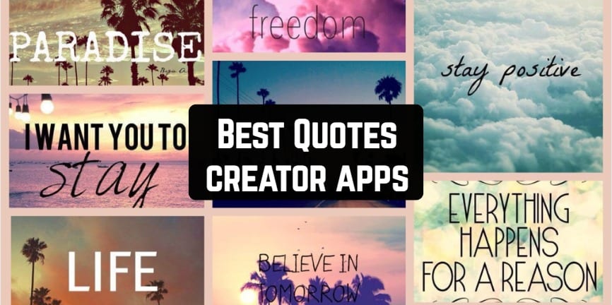 13 Best quotes creator apps for Android & iOS - App pearl - Best mobile