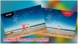 Remove Unwanted Content for Touch-Retouch
