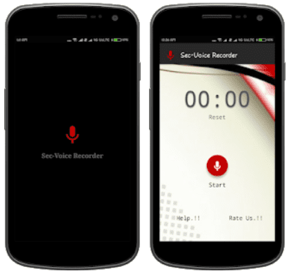 secret voice recorder app download