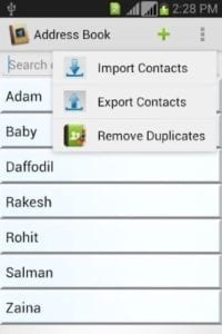 best address book app for android