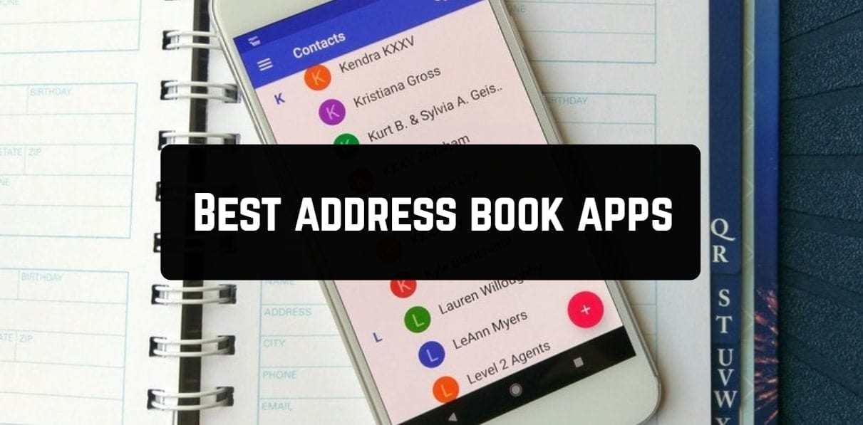 address book software for ipad