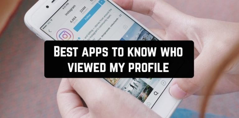 Best apps to know who viewed my profile