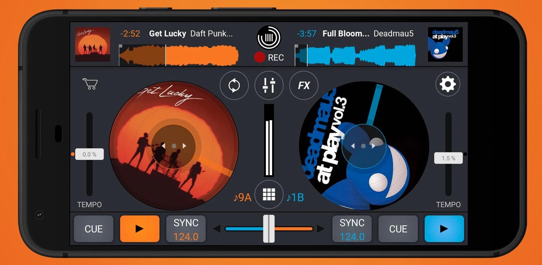 Cross DJ Free app