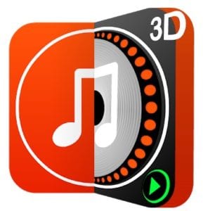 DiscDj 3D Music Player - 3D Dj Music Mixer Studio logo