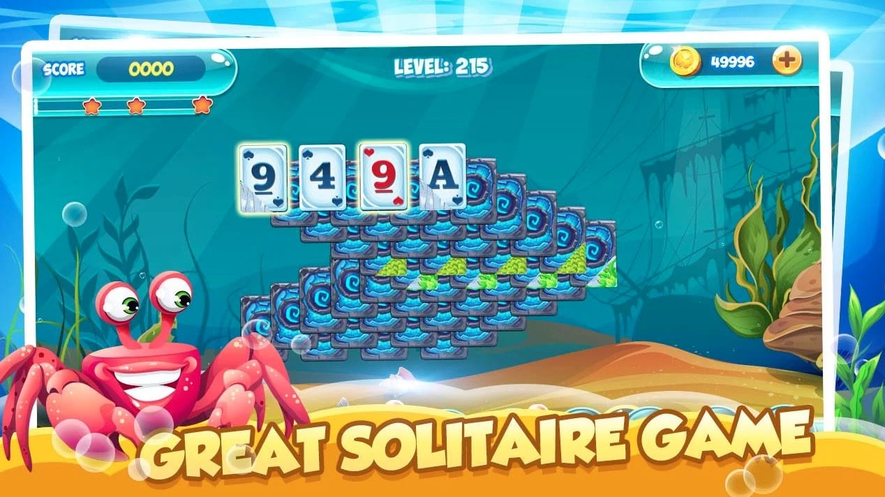 solitaire klondike fish