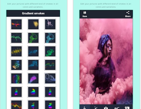 Smoke Effect Photo Editor - Sm