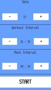 Tabata Timer - Interval Timer: HIIT Workout Timer