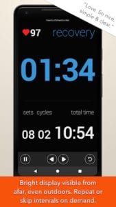 Tabata Timer and HIIT Timer for Interval Workouts
