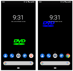 Bouncing DVD Screensaver Live for Android - Download