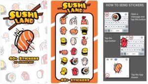 Sushi Land Stickers